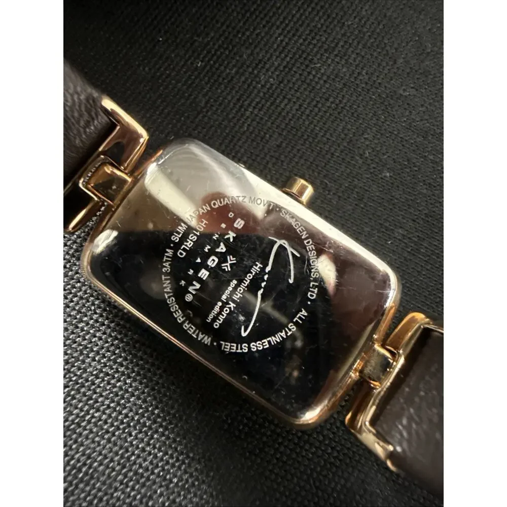 Skagen H01SRLD Women’s Watch Hiromichi Konno Special Edition New Battery (B7)